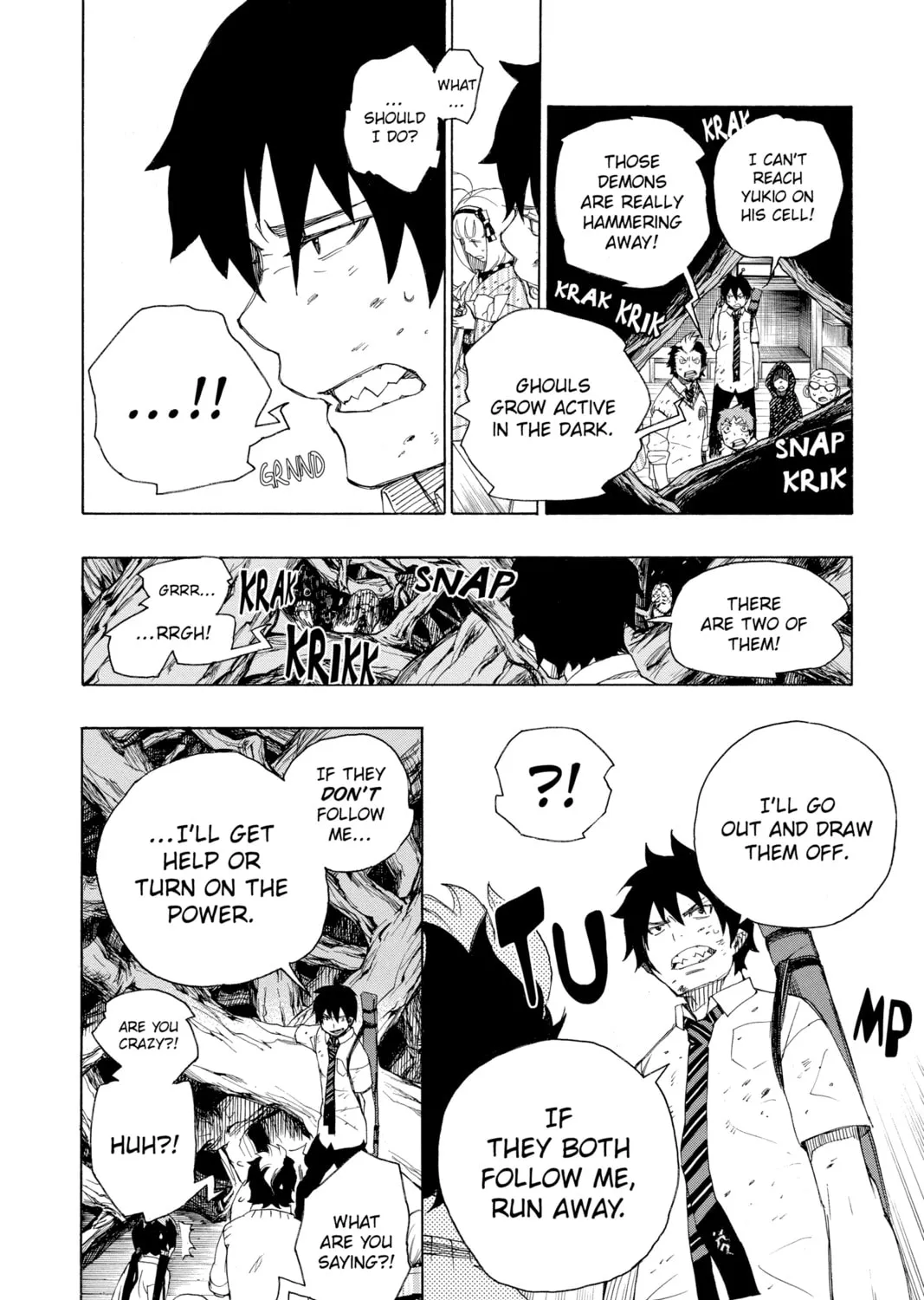 Read Blue Exorcist chapter 6 image 54 on Lezhin