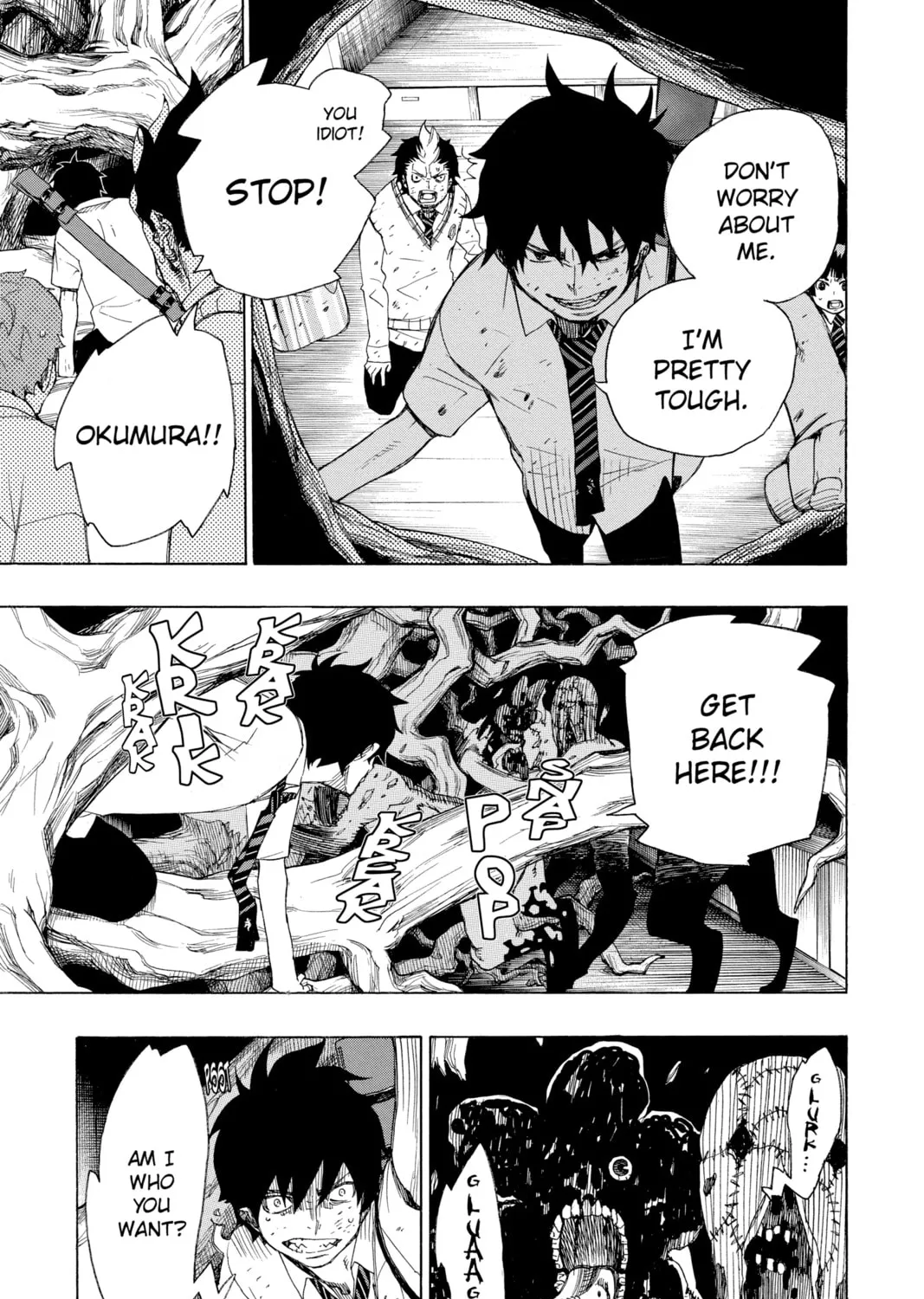 Read Blue Exorcist chapter 6 image 56 on Lezhin