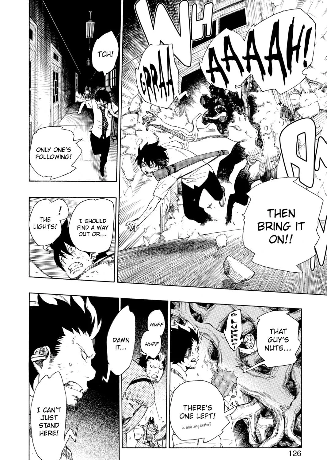 Read Blue Exorcist chapter 6 image 58 on Lezhin