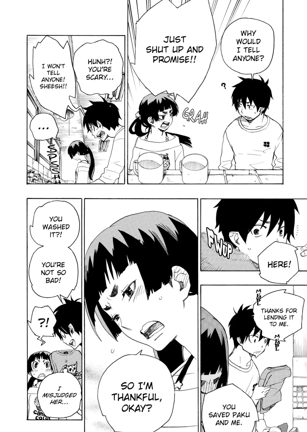 Read Blue Exorcist chapter 6 image 6 on Lezhin