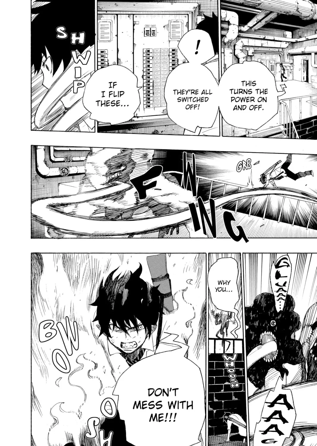 Read Blue Exorcist chapter 6 image 66 on Lezhin