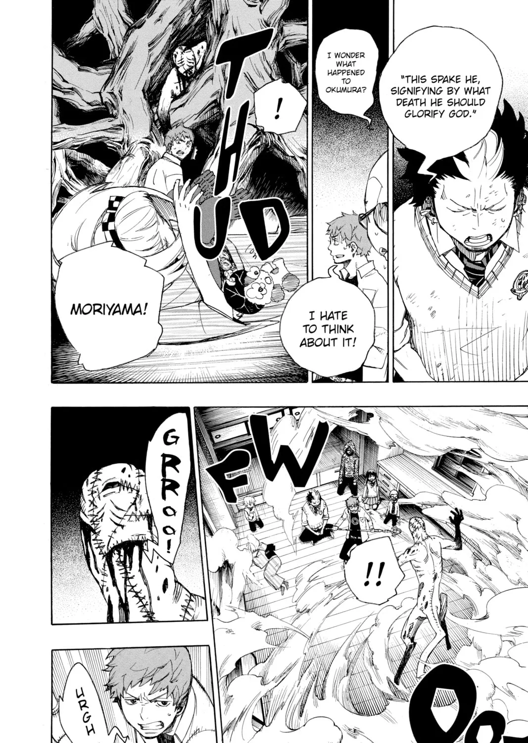 Read Blue Exorcist chapter 6 image 74 on Lezhin