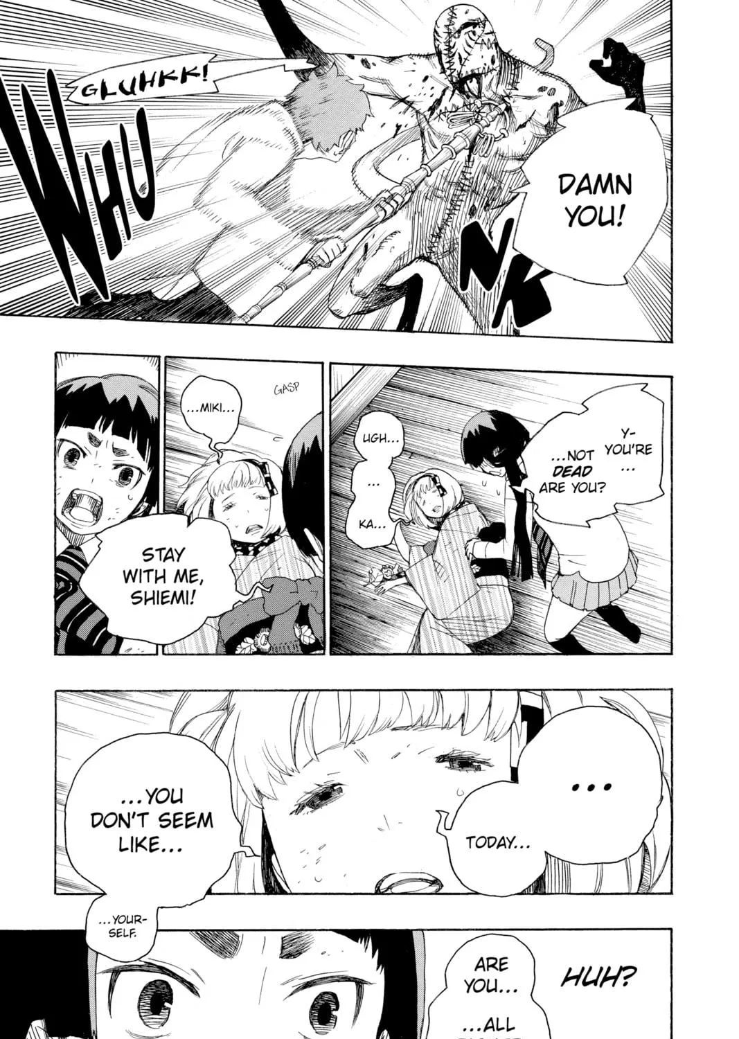 Read Blue Exorcist chapter 6 image 76 on Lezhin