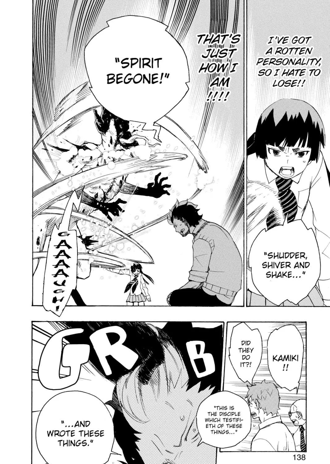 Read Blue Exorcist chapter 6 image 82 on Lezhin