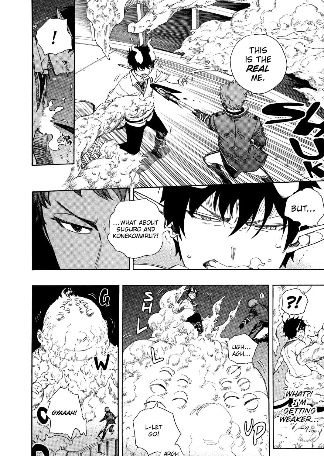 Read Blue Exorcist chapter 60 image 10 on Lezhin