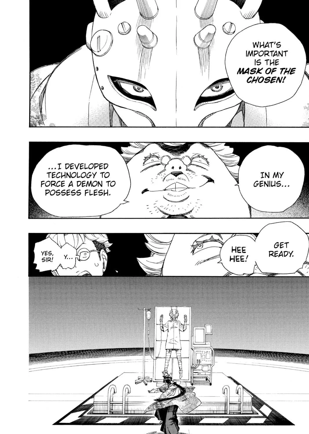 Read Blue Exorcist chapter 60 image 18 on Lezhin