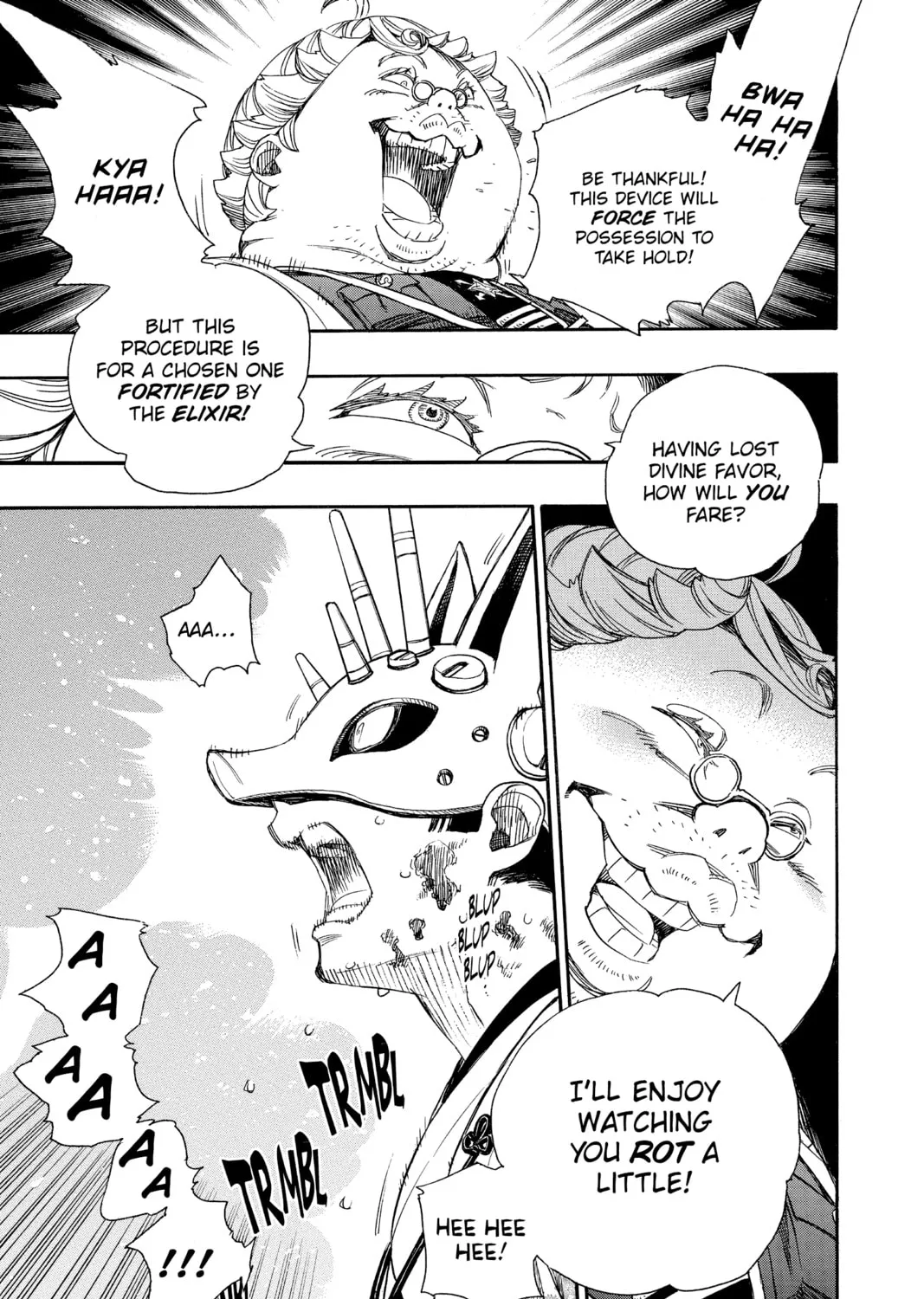 Read Blue Exorcist chapter 60 image 32 on Lezhin