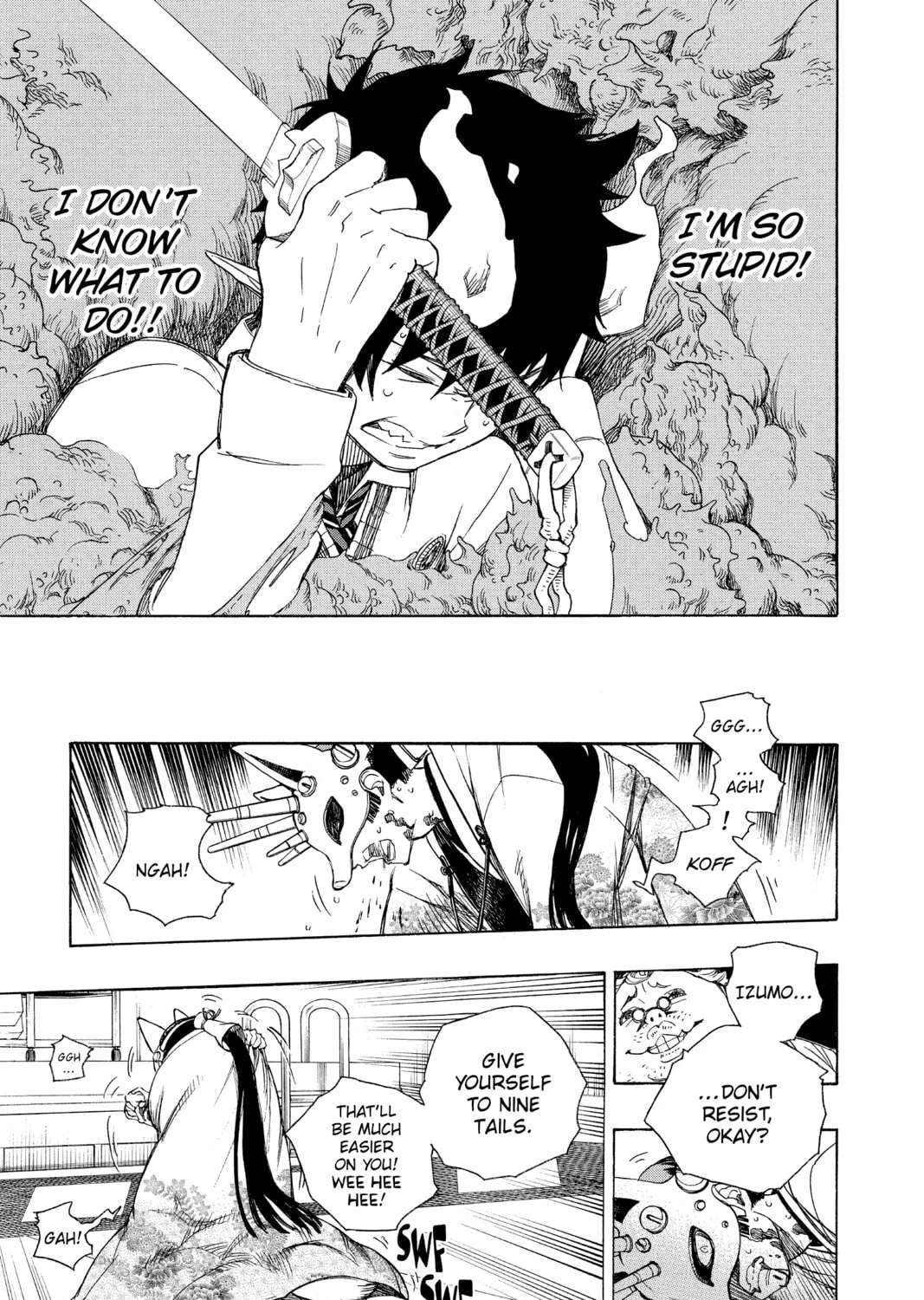 Read Blue Exorcist chapter 60 image 36 on Lezhin