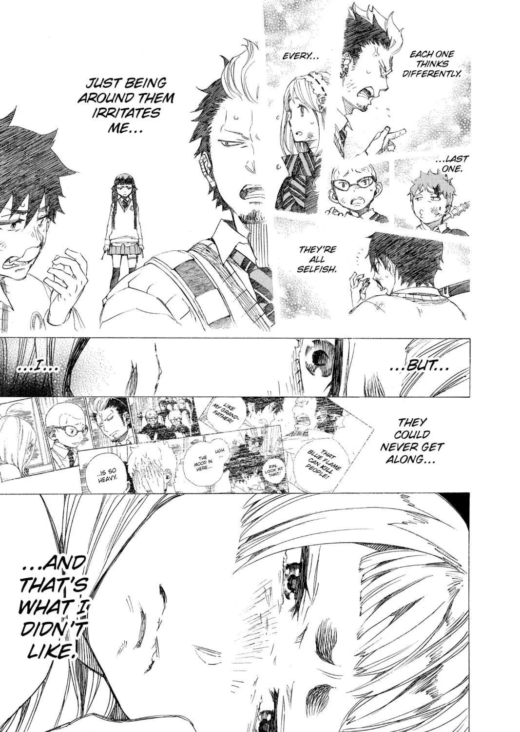 Read Blue Exorcist chapter 60 image 48 on Lezhin