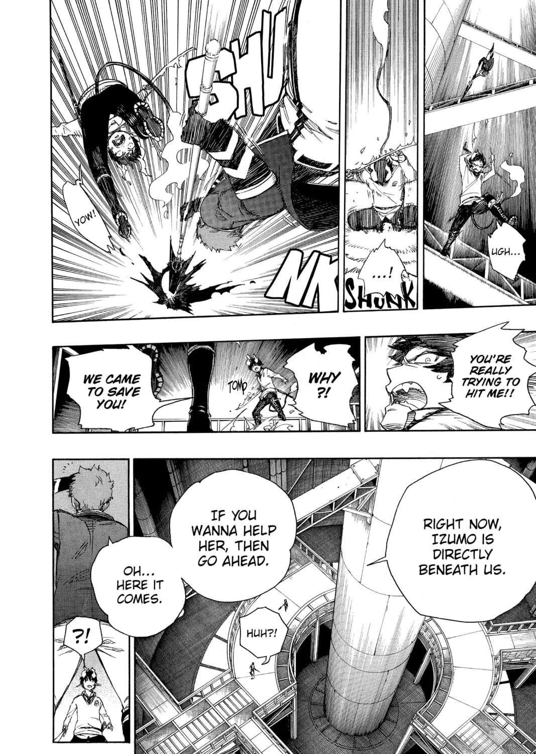 Read Blue Exorcist chapter 60 image 6 on Lezhin