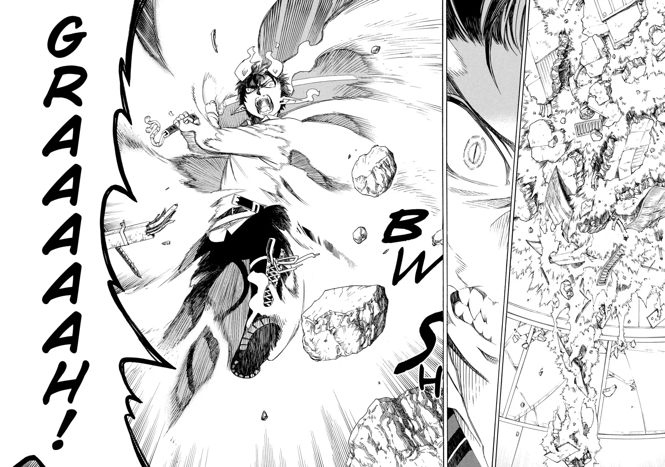 Read Blue Exorcist chapter 60 image 64 on Lezhin