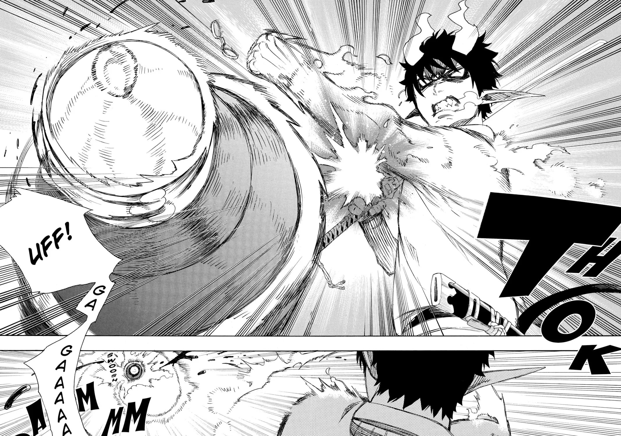 Read Blue Exorcist chapter 61 image 10 on Lezhin