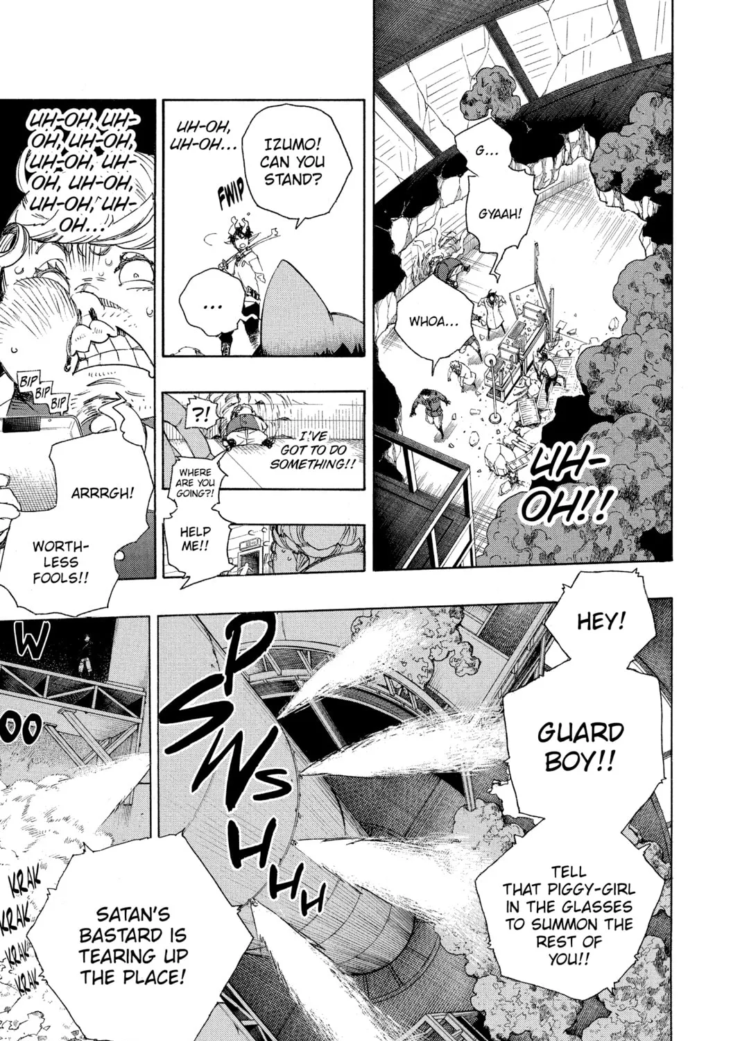 Read Blue Exorcist chapter 61 image 14 on Lezhin
