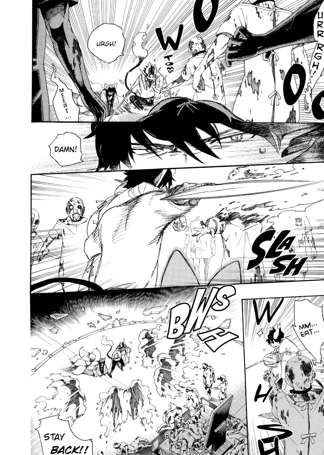 Read Blue Exorcist chapter 61 image 20 on Lezhin