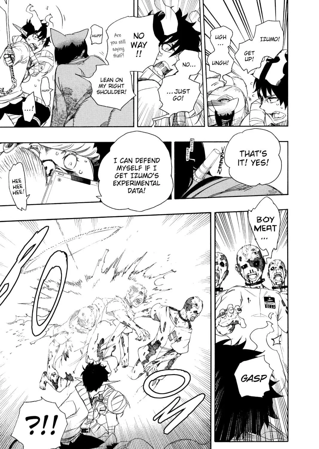 Read Blue Exorcist chapter 61 image 22 on Lezhin