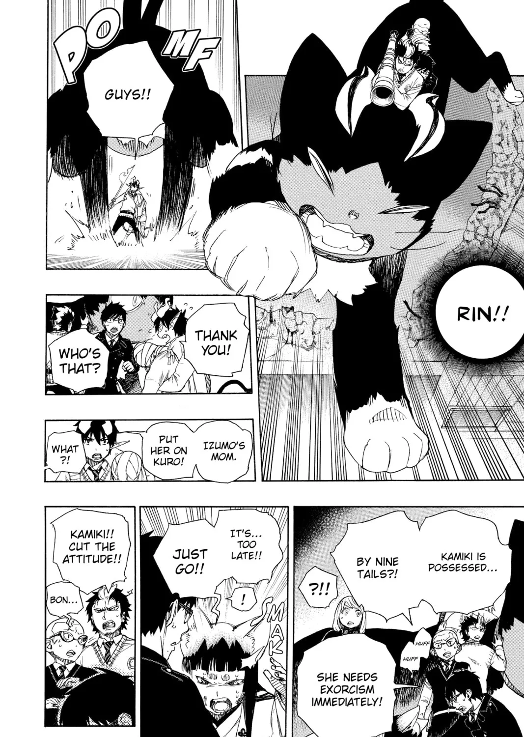 Read Blue Exorcist chapter 61 image 24 on Lezhin