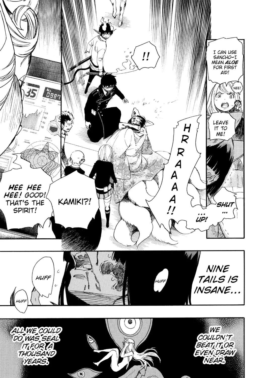 Read Blue Exorcist chapter 61 image 26 on Lezhin