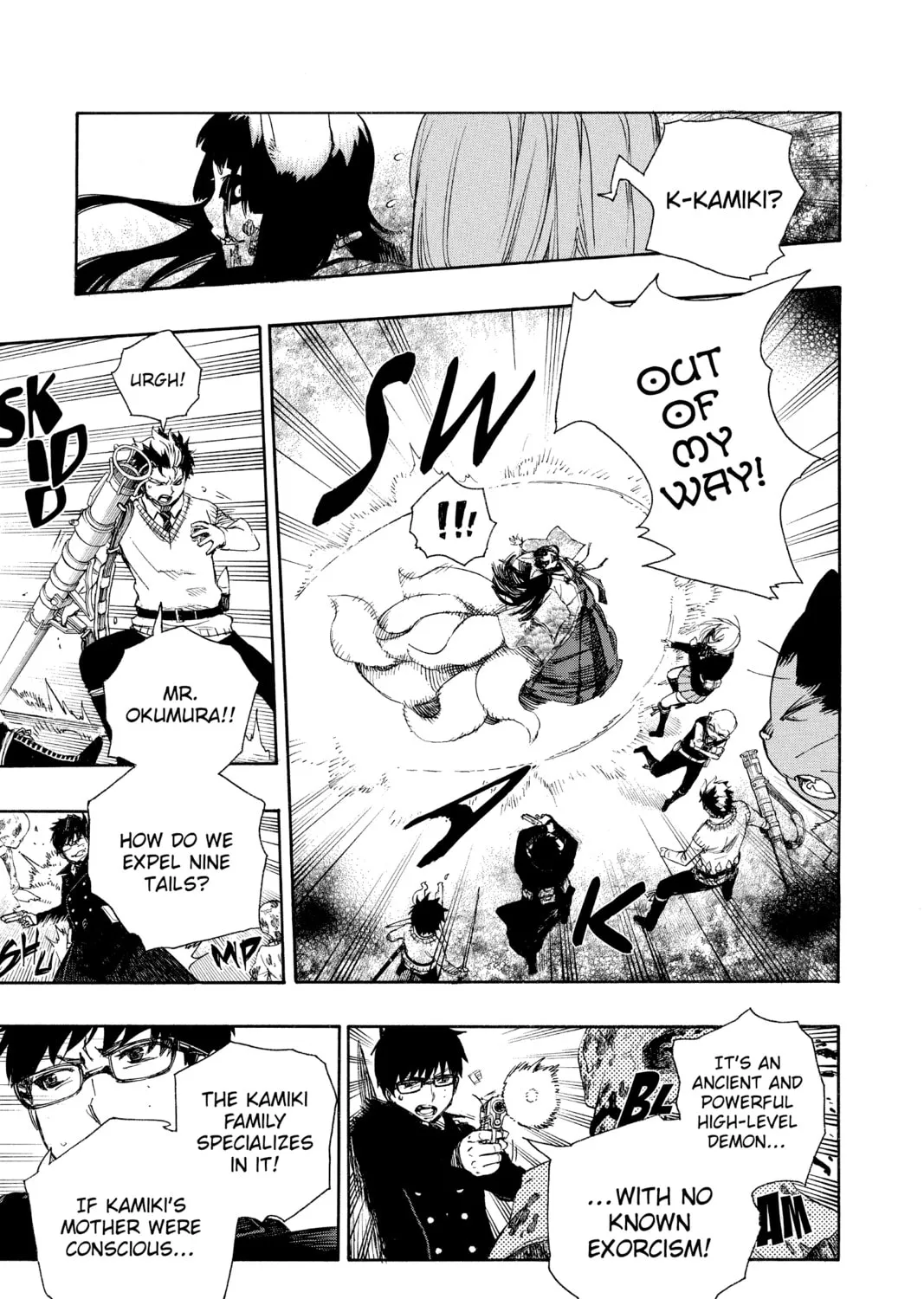 Read Blue Exorcist chapter 61 image 30 on Lezhin