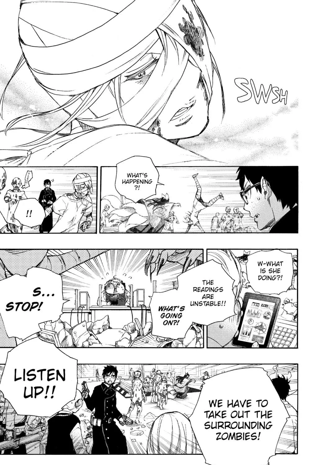 Read Blue Exorcist chapter 61 image 38 on Lezhin