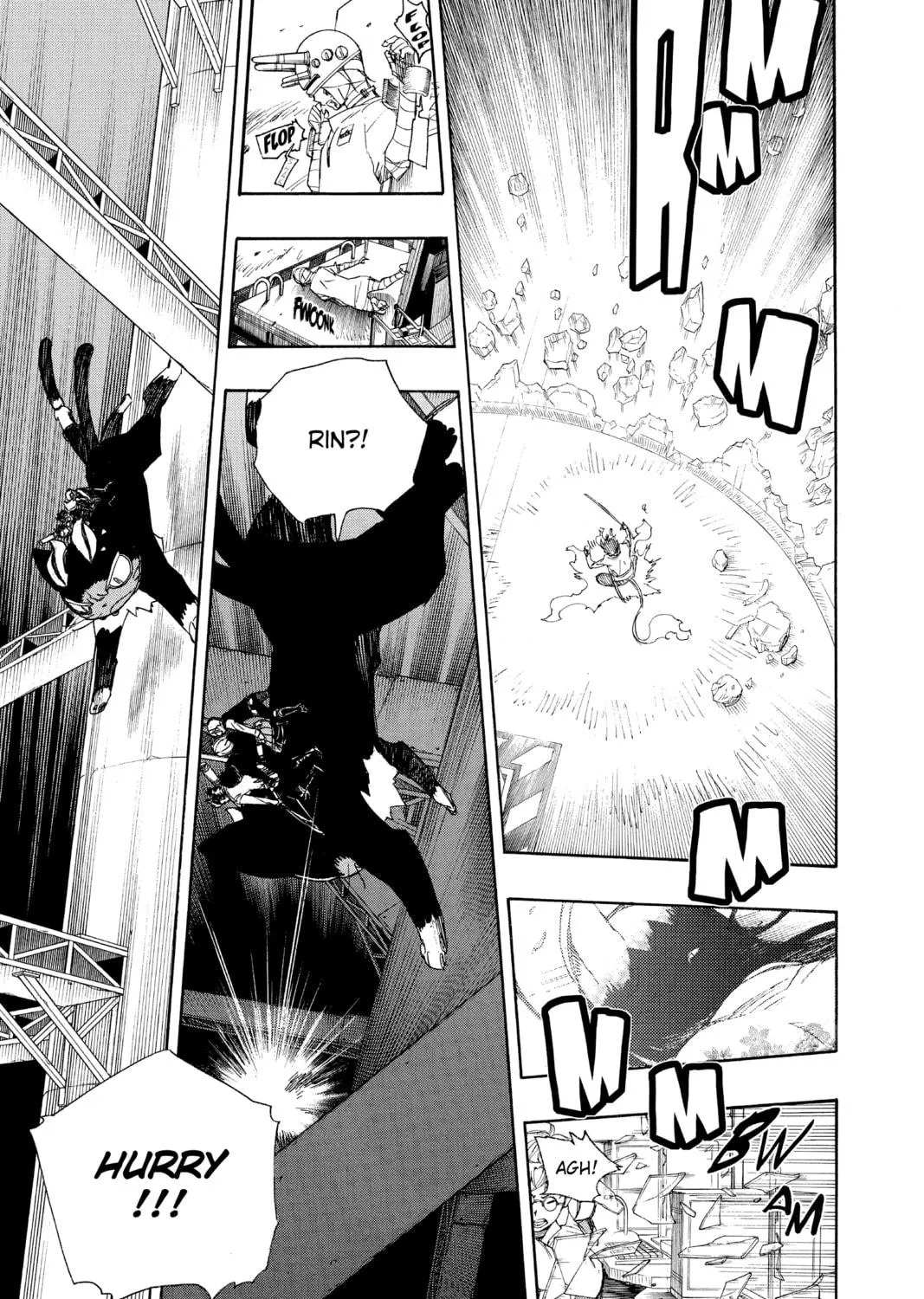 Read Blue Exorcist chapter 61 image 4 on Lezhin