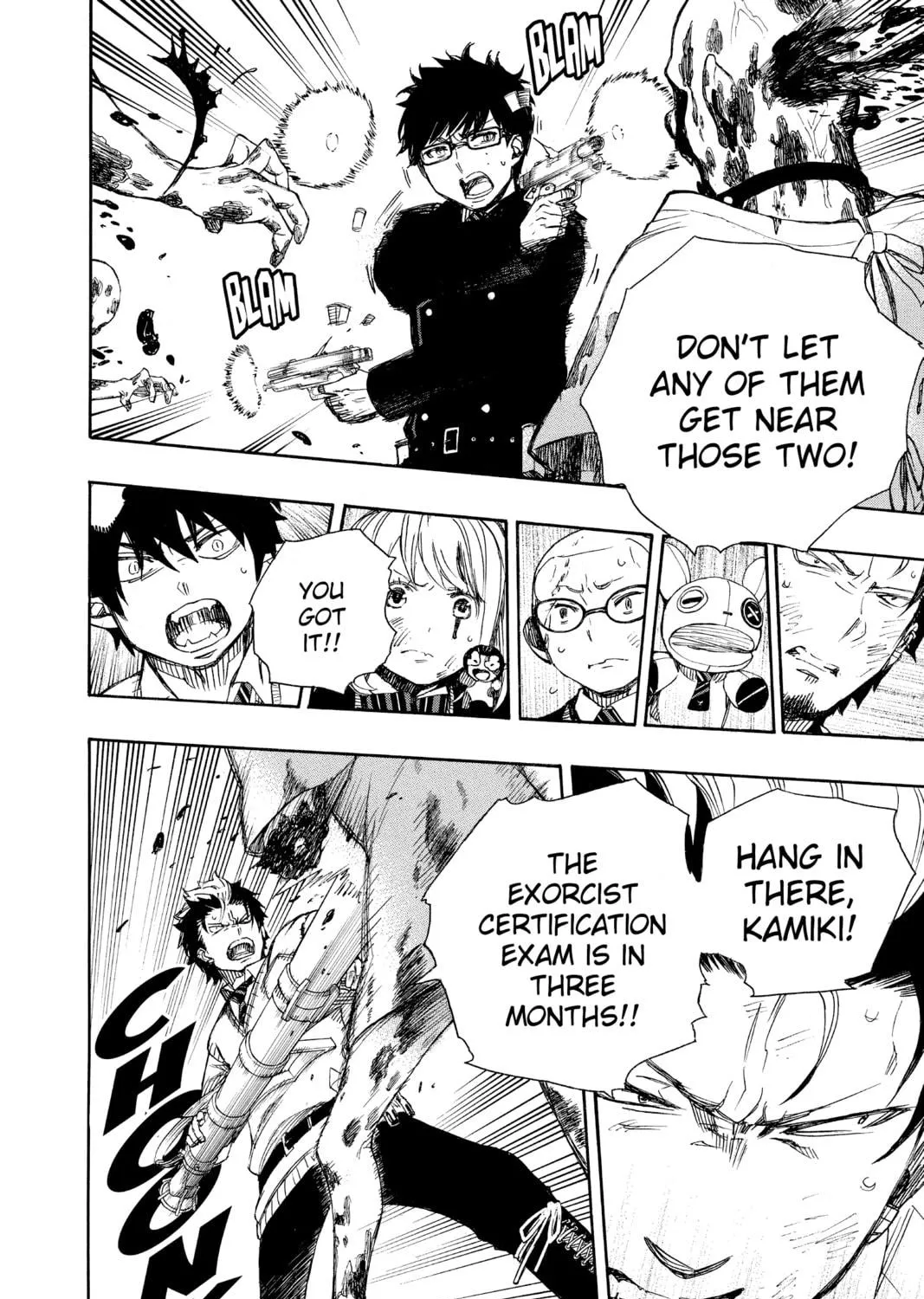 Read Blue Exorcist chapter 61 image 40 on Lezhin
