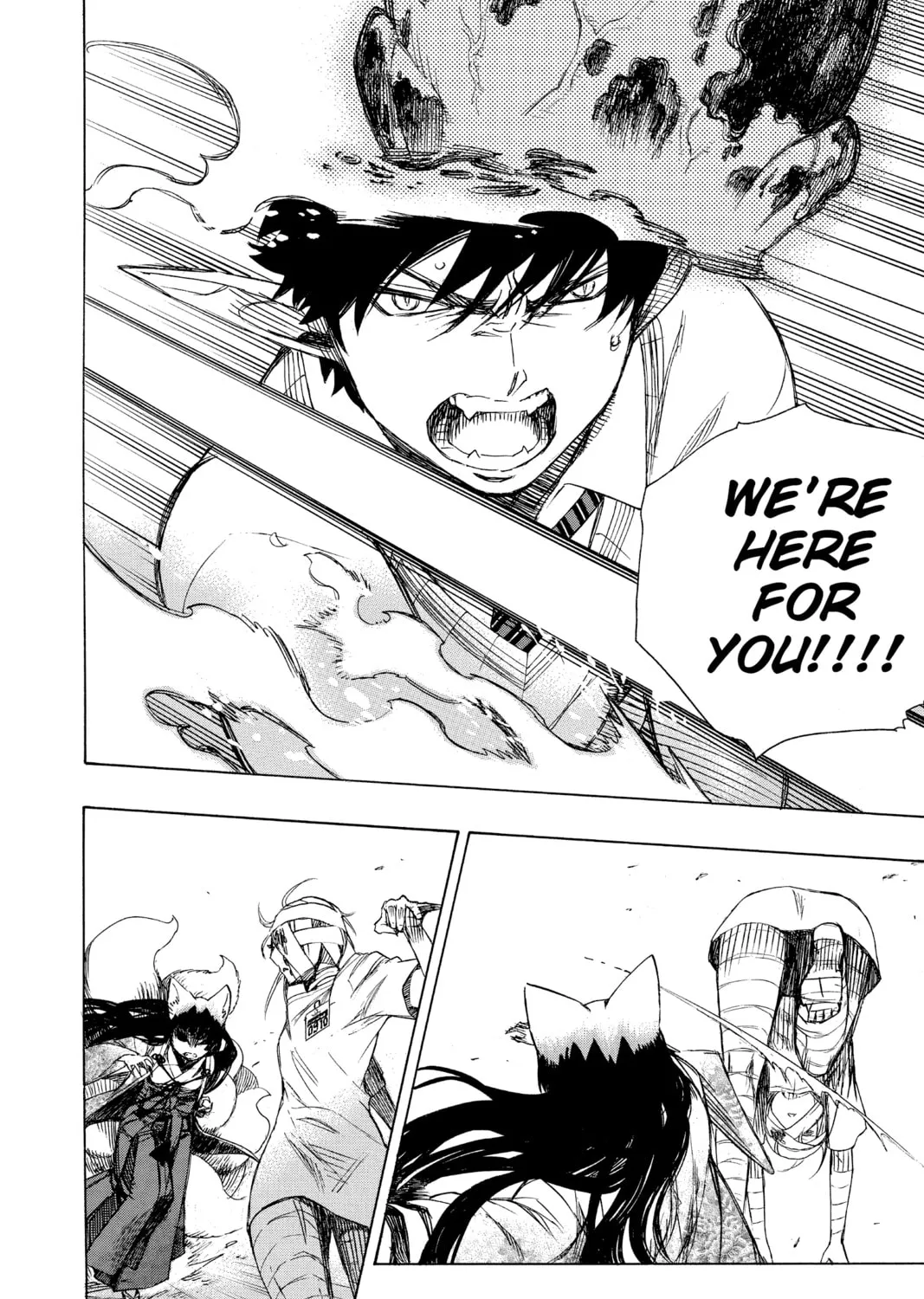 Read Blue Exorcist chapter 61 image 44 on Lezhin