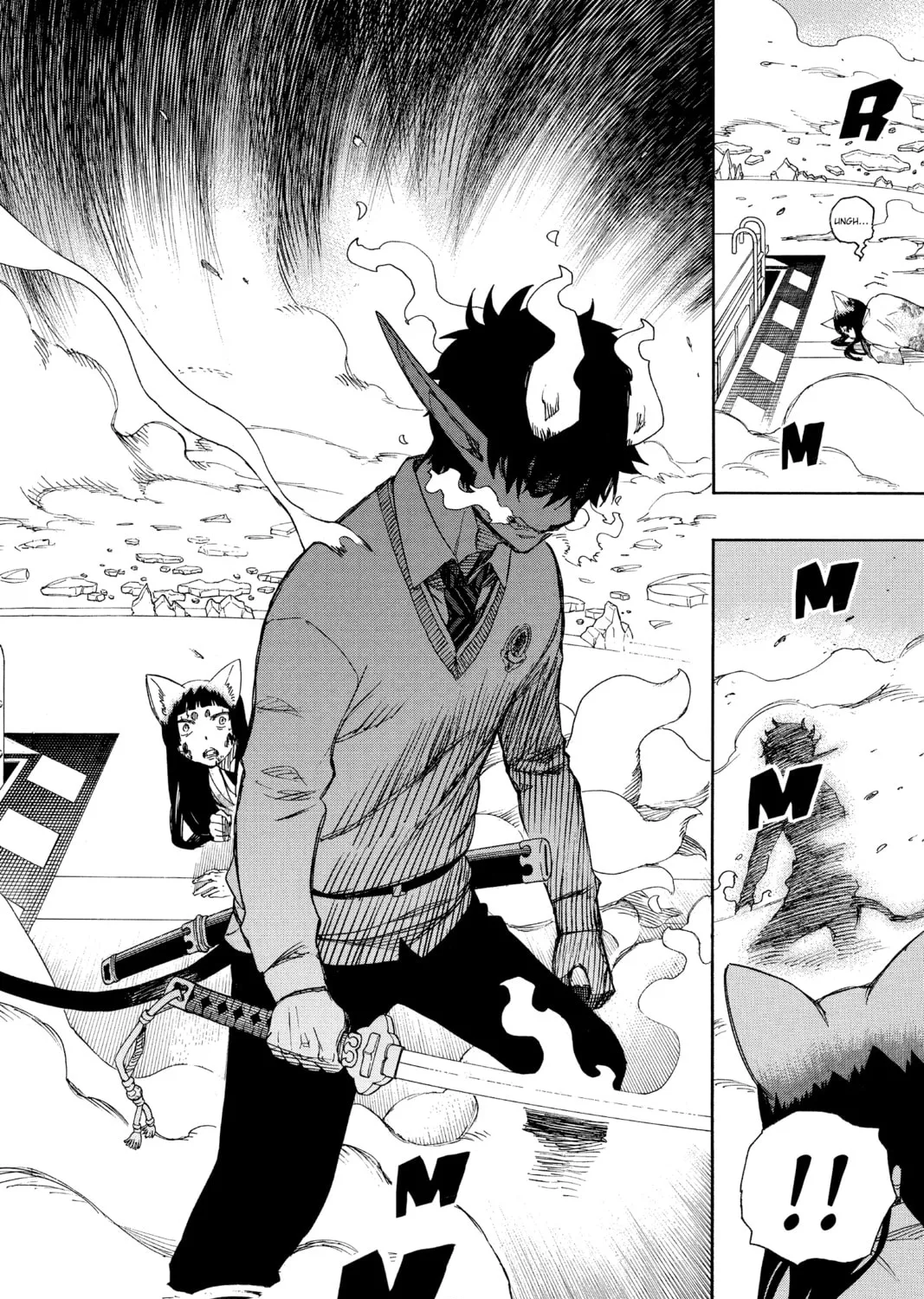 Read Blue Exorcist chapter 61 image 6 on Lezhin