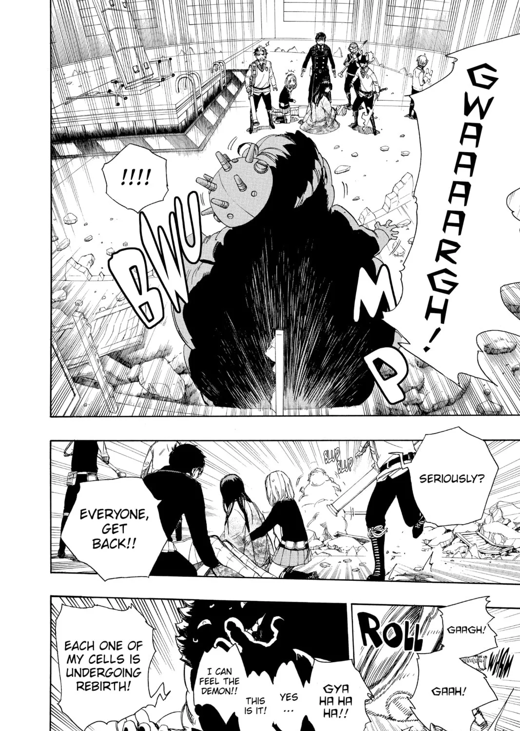 Read Blue Exorcist chapter 62 image 14 on Lezhin