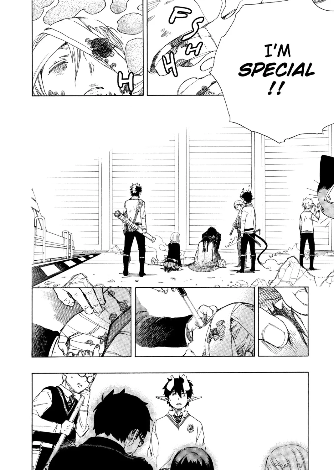 Read Blue Exorcist chapter 62 image 2 on Lezhin