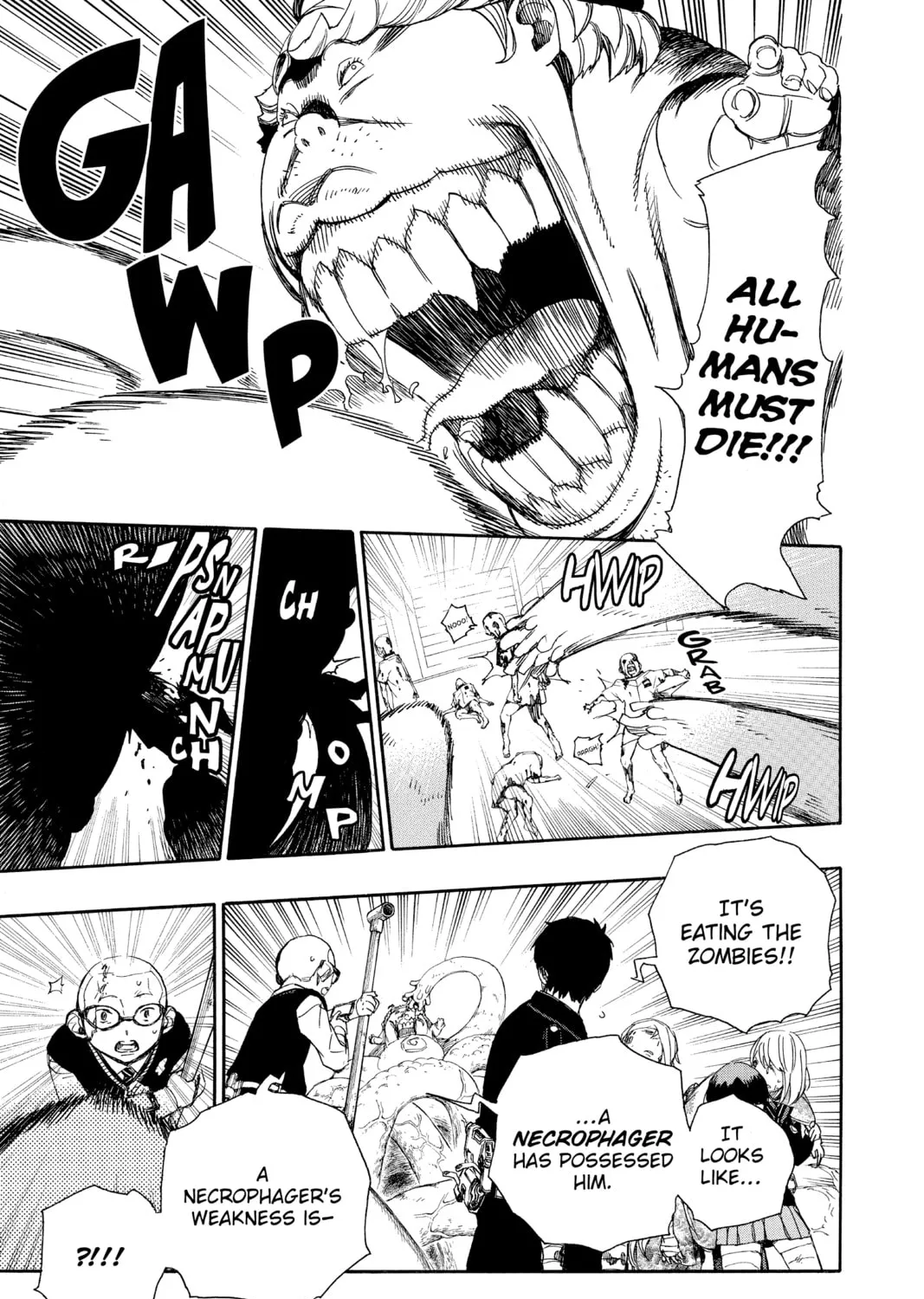Read Blue Exorcist chapter 62 image 20 on Lezhin