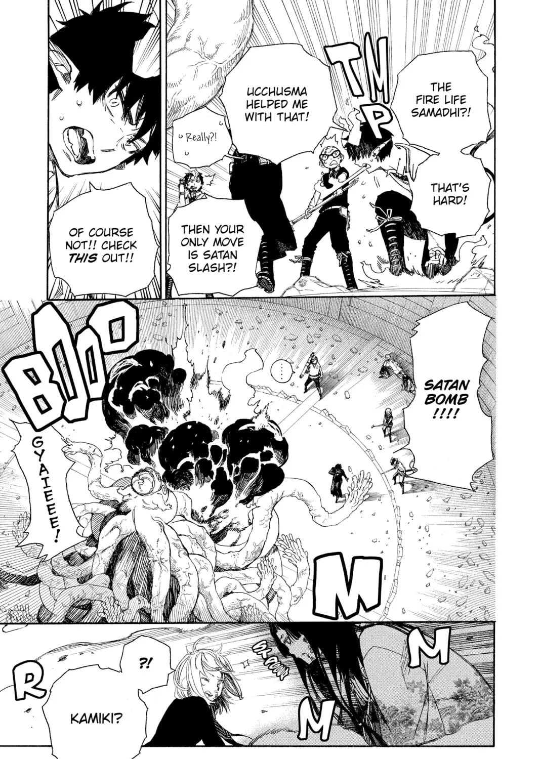 Read Blue Exorcist chapter 62 image 24 on Lezhin