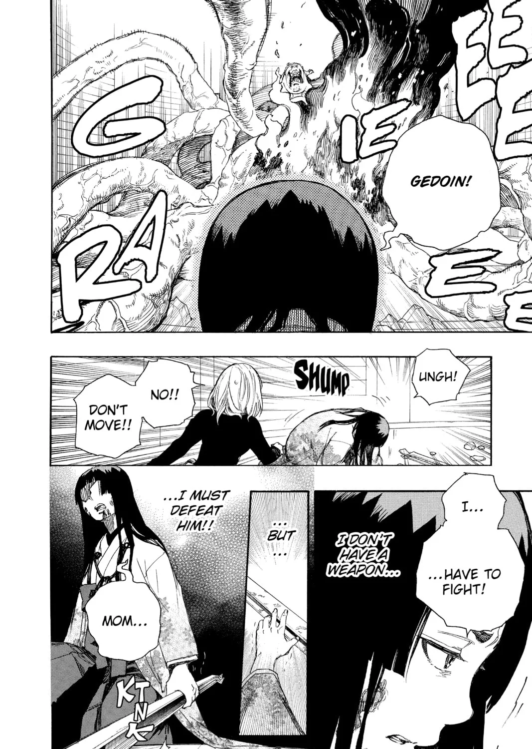 Read Blue Exorcist chapter 62 image 26 on Lezhin
