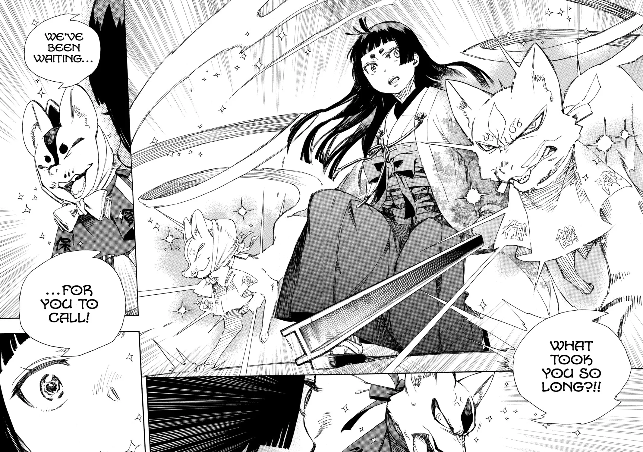 Read Blue Exorcist chapter 62 image 30 on Lezhin