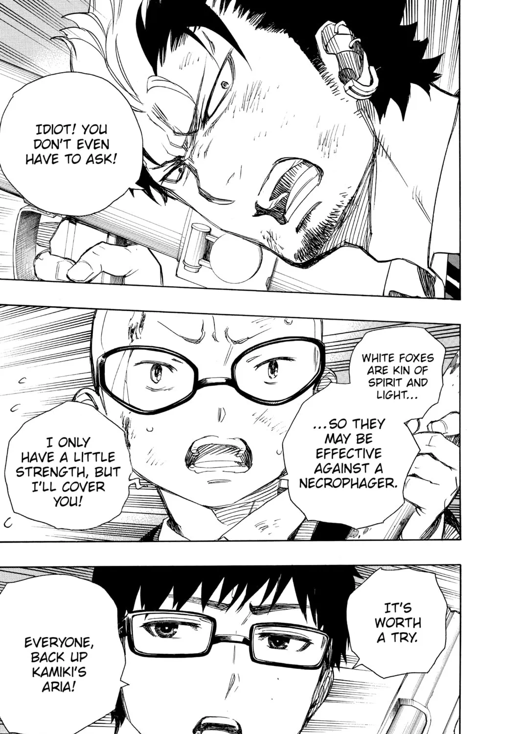 Read Blue Exorcist chapter 62 image 42 on Lezhin