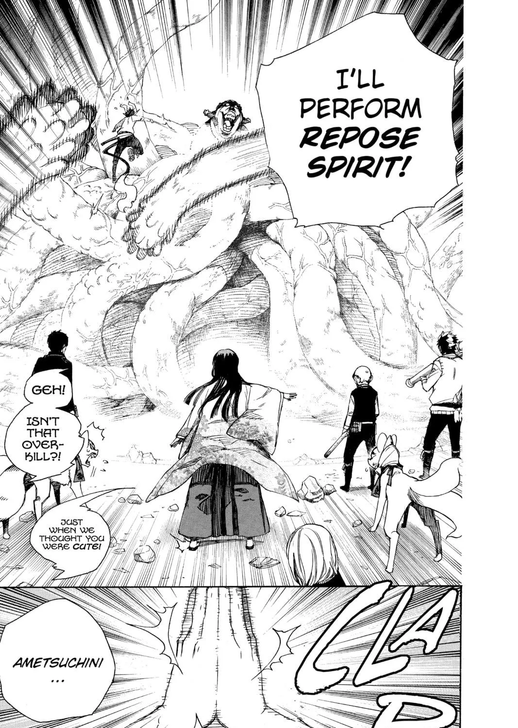Read Blue Exorcist chapter 62 image 46 on Lezhin