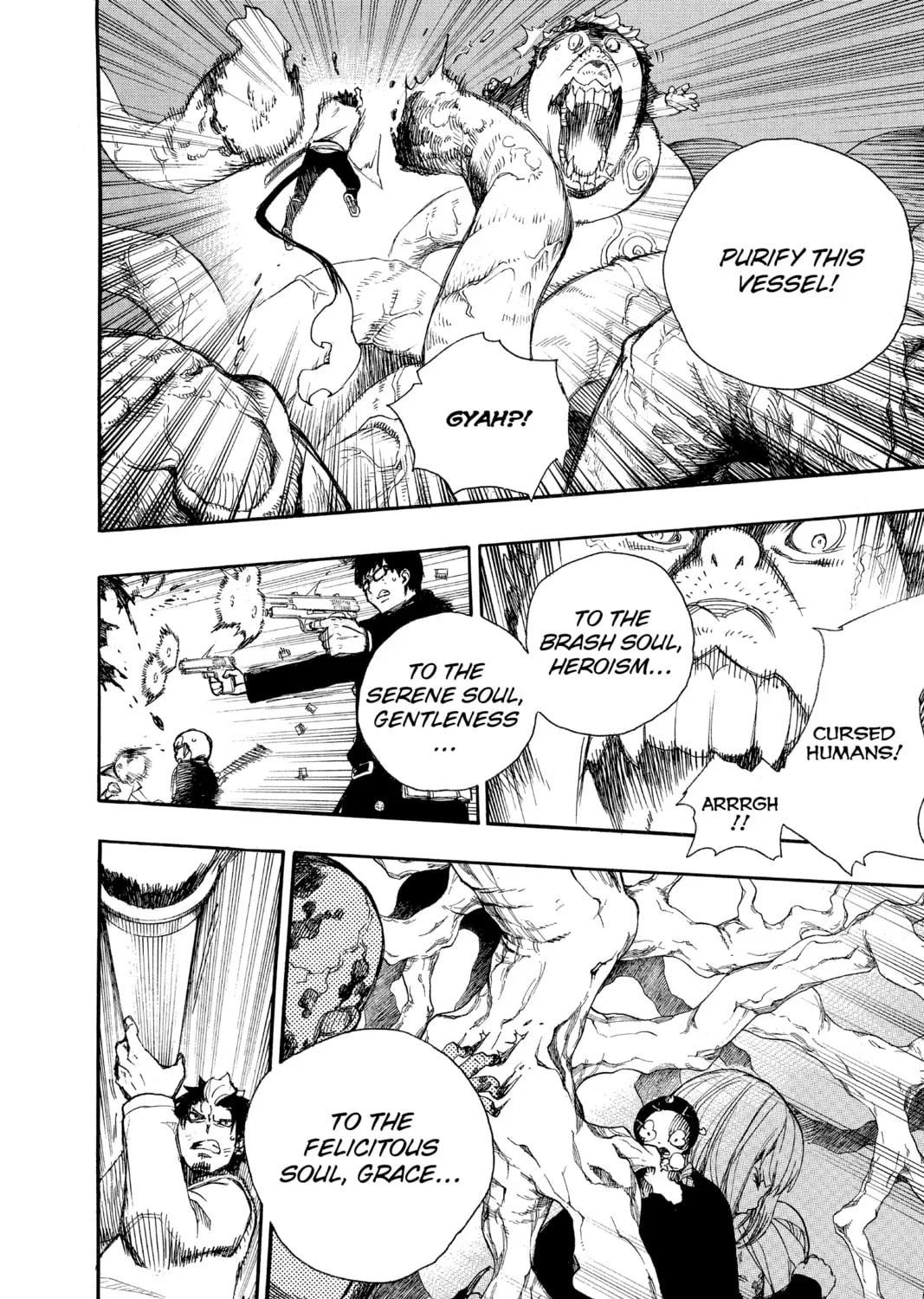 Read Blue Exorcist chapter 62 image 54 on Lezhin