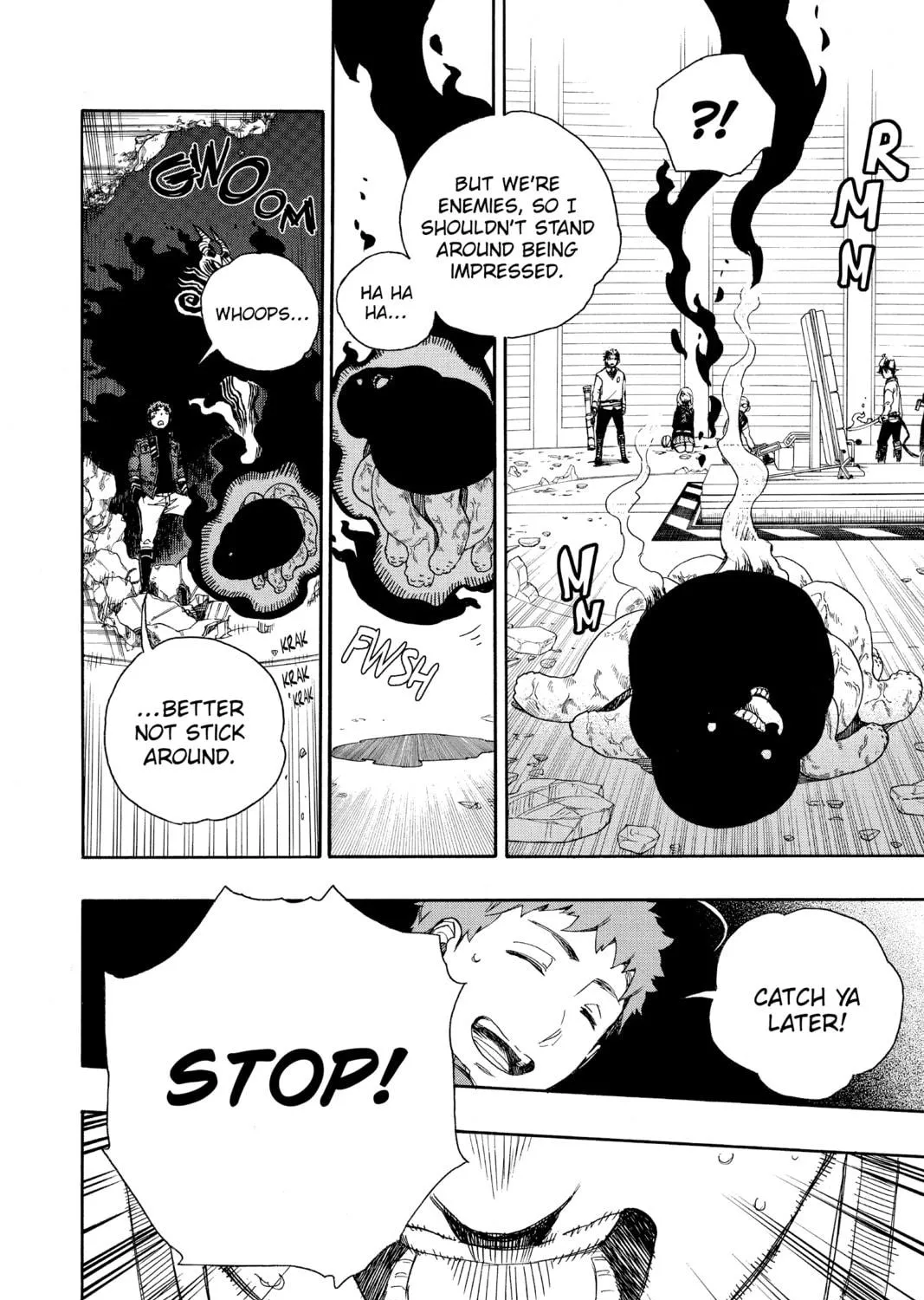 Read Blue Exorcist chapter 63 image 10 on Lezhin