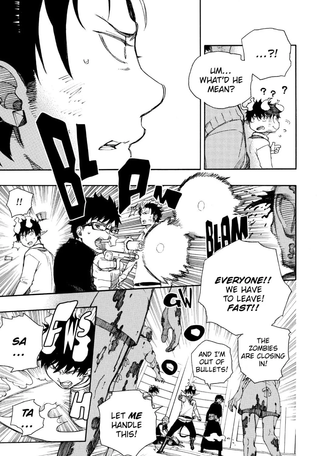 Read Blue Exorcist chapter 63 image 16 on Lezhin