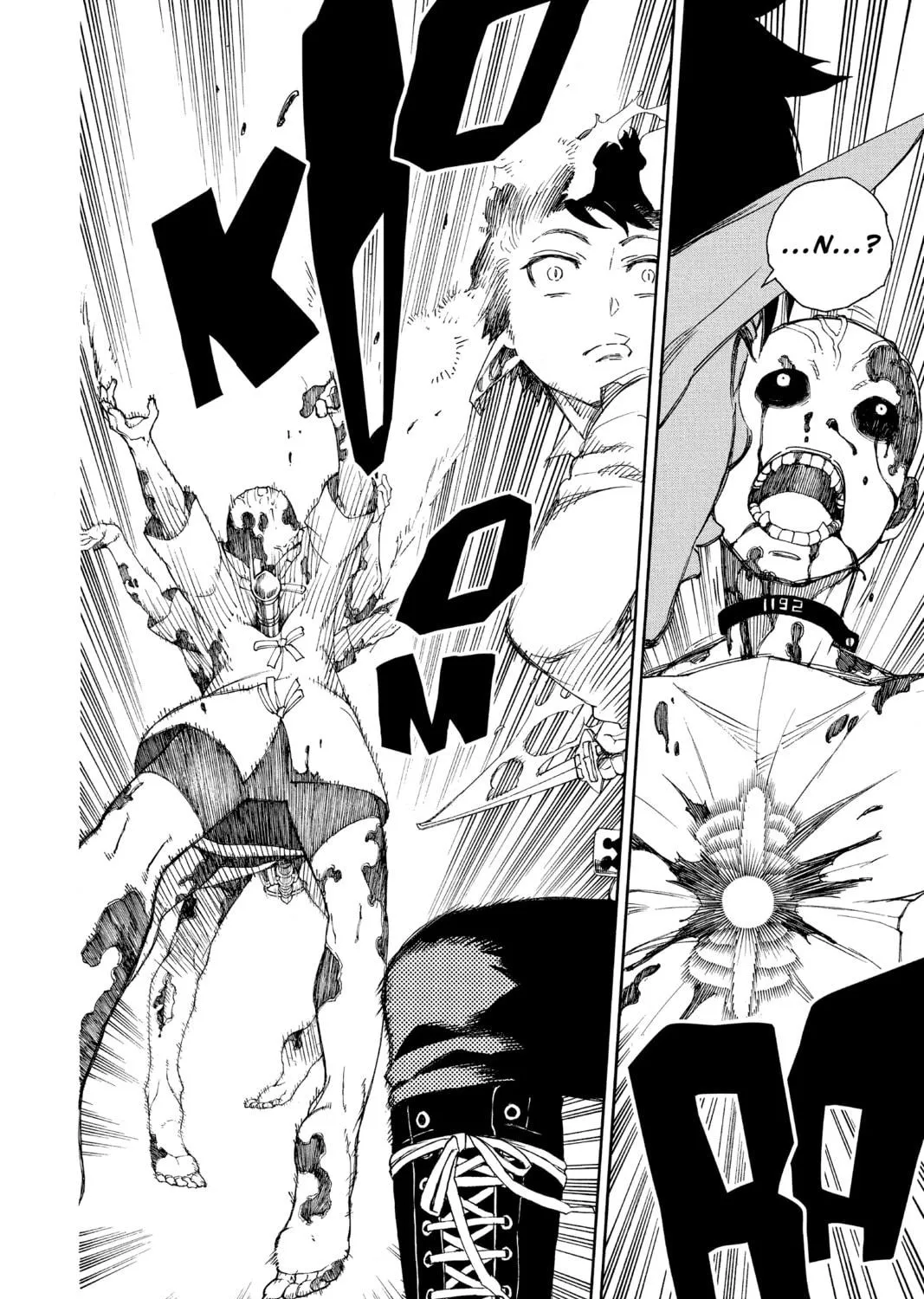 Read Blue Exorcist chapter 63 image 18 on Lezhin