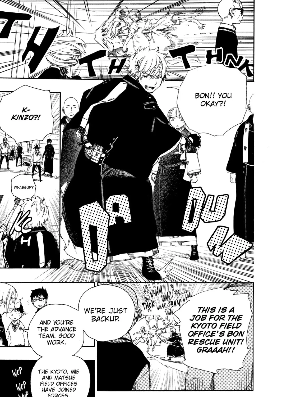 Read Blue Exorcist chapter 63 image 20 on Lezhin