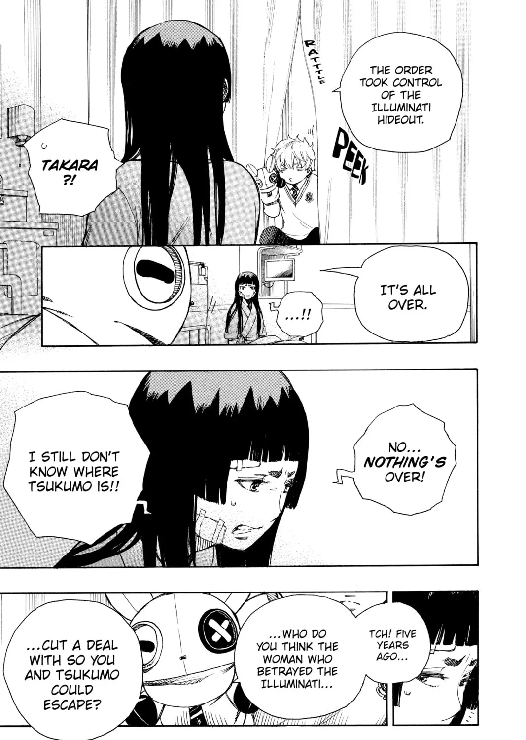 Read Blue Exorcist chapter 63 image 32 on Lezhin