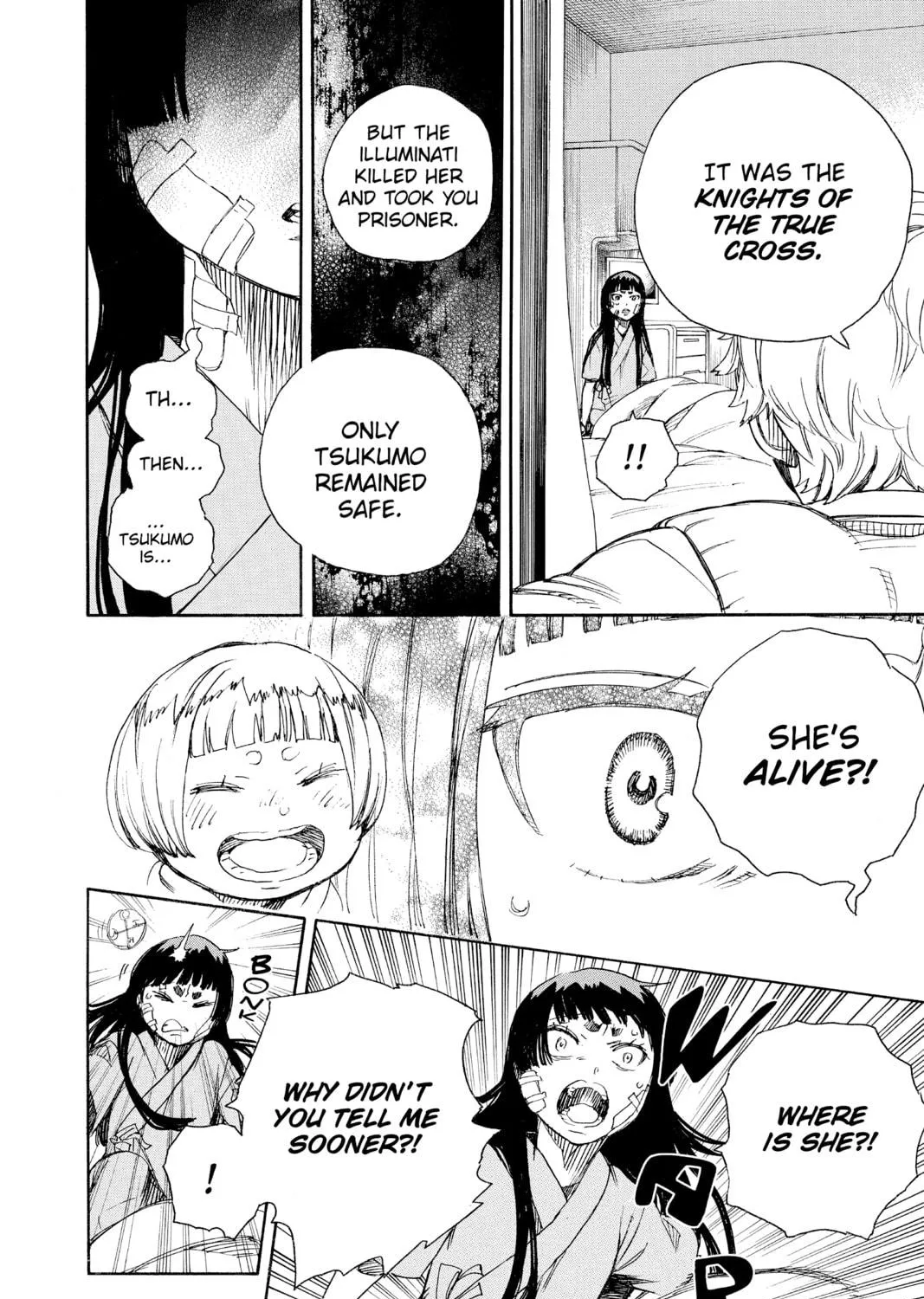 Read Blue Exorcist chapter 63 image 34 on Lezhin