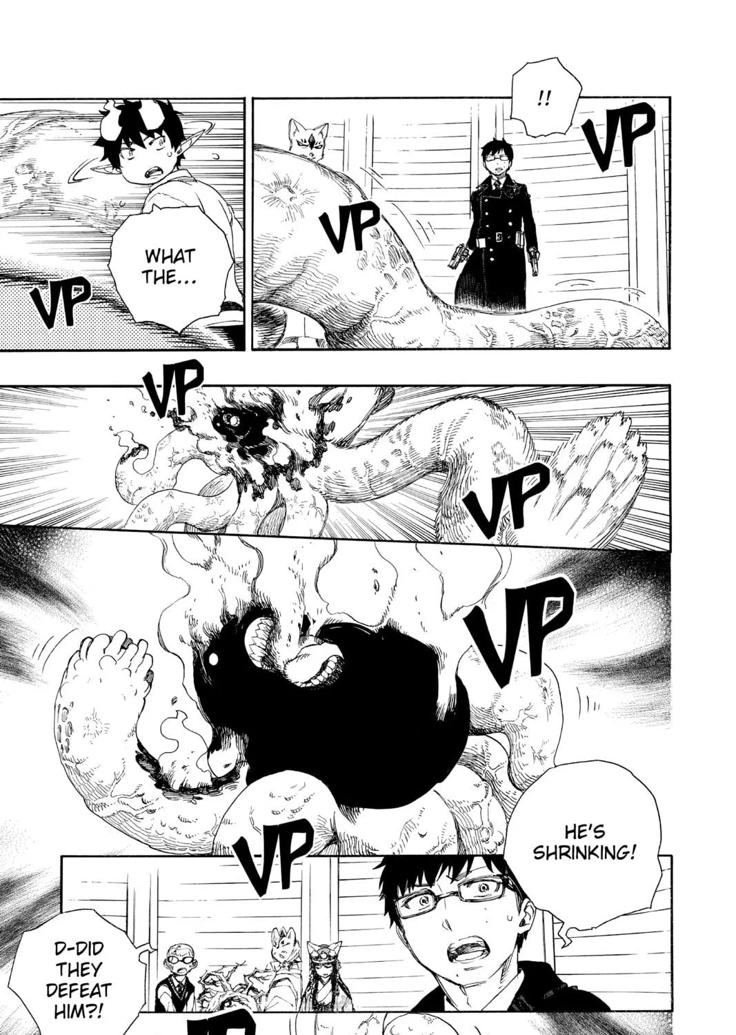 Read Blue Exorcist chapter 63 image 4 on Lezhin