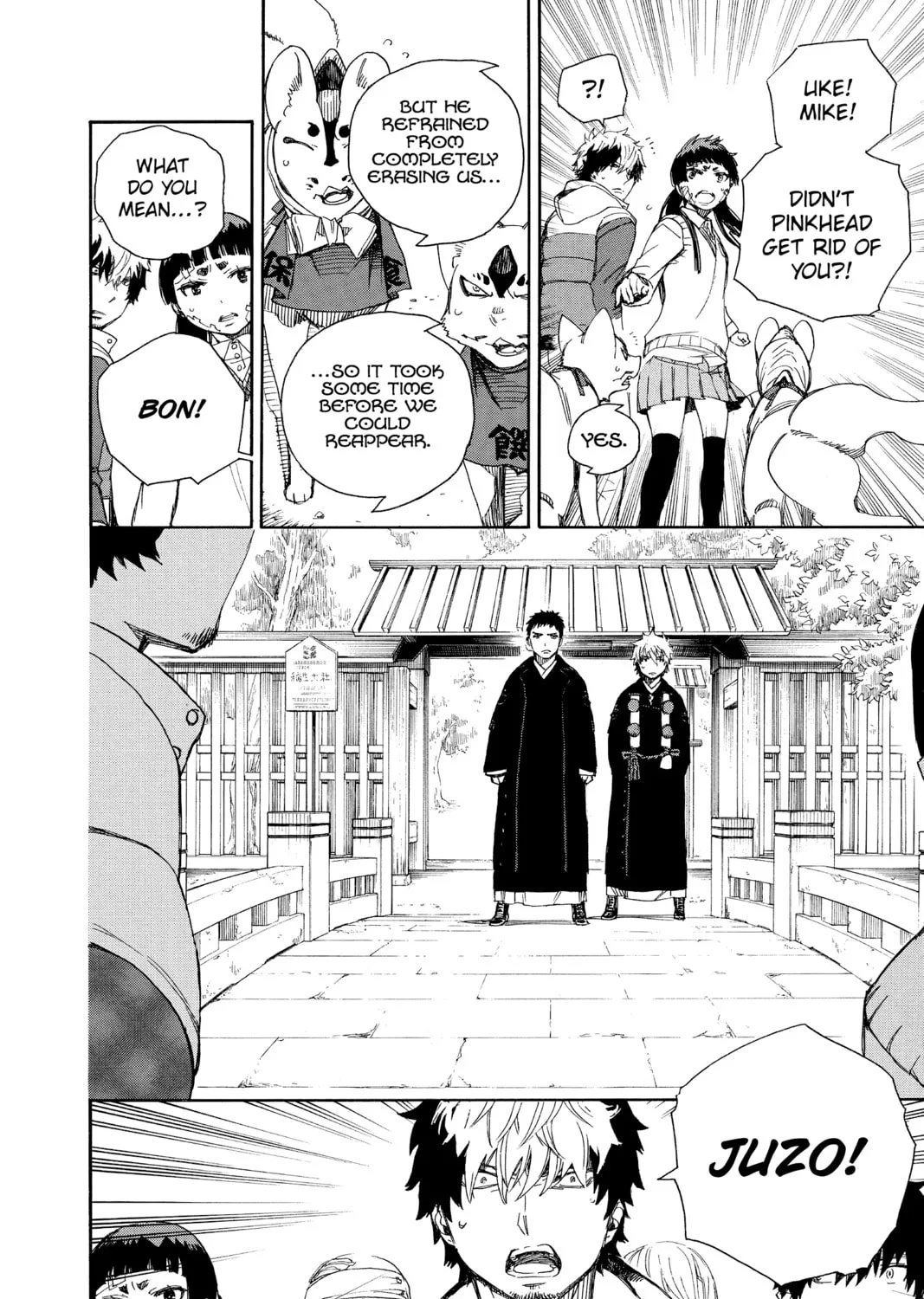 Read Blue Exorcist chapter 64 image 14 on Lezhin