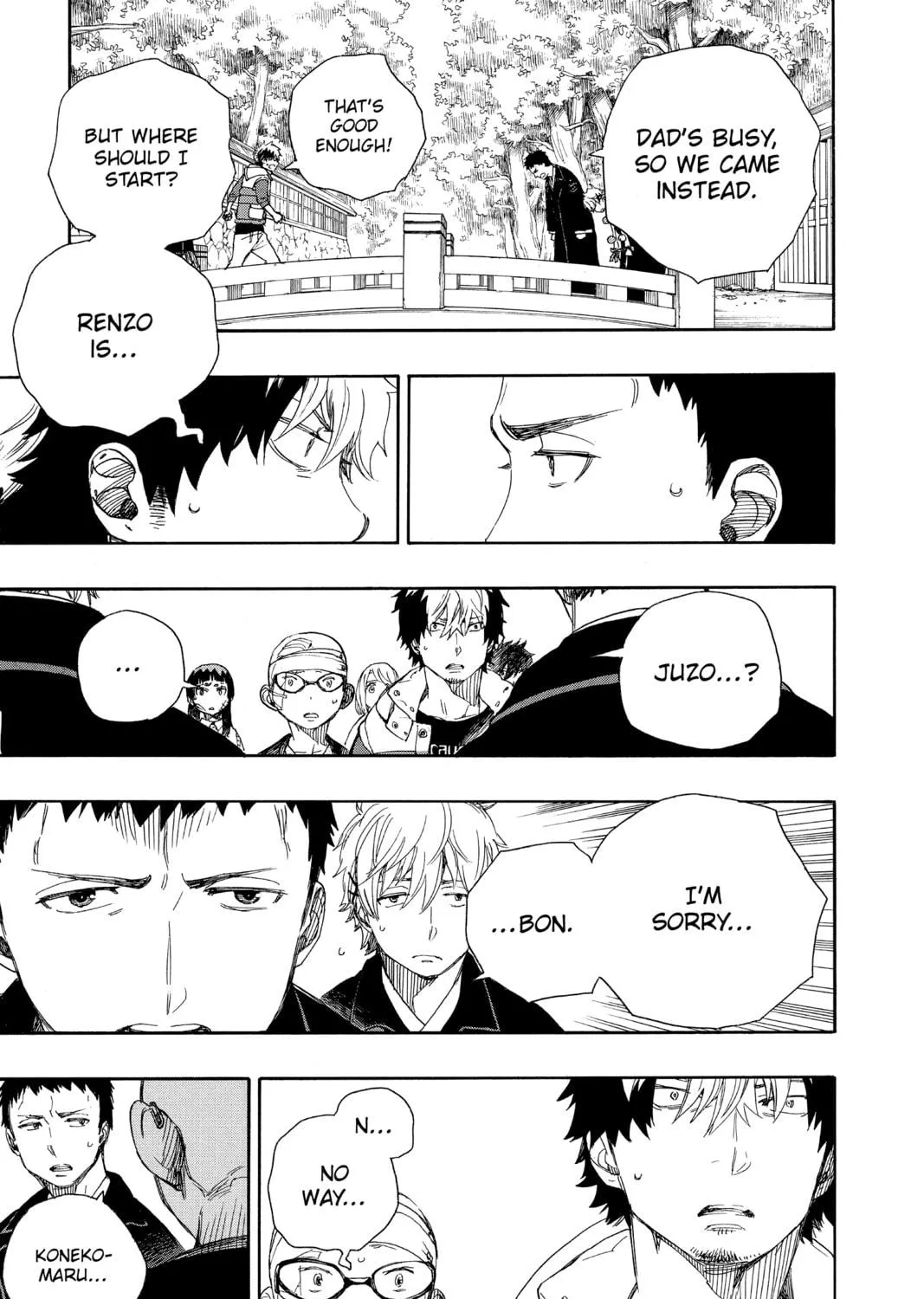 Read Blue Exorcist chapter 64 image 16 on Lezhin