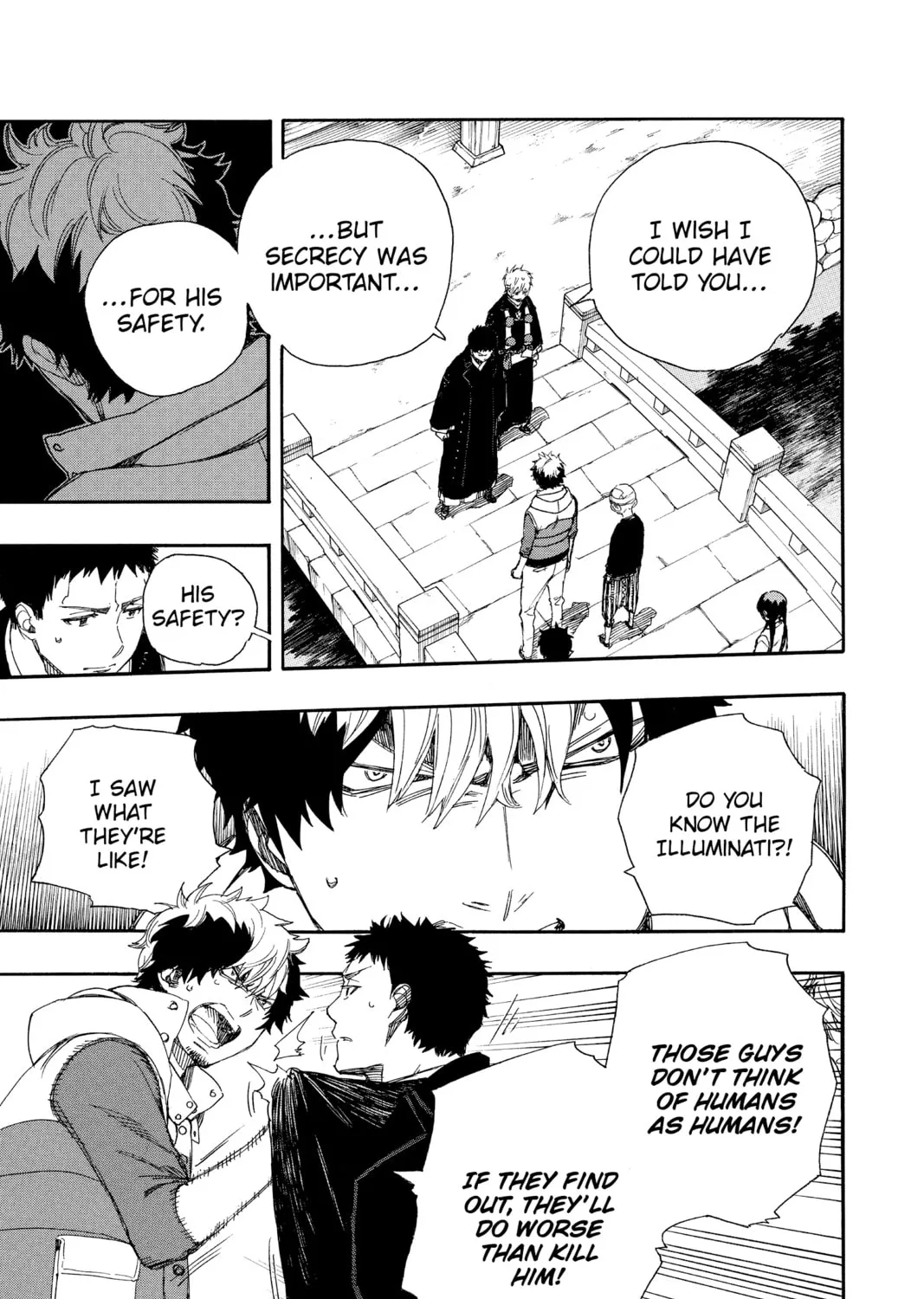 Read Blue Exorcist chapter 64 image 20 on Lezhin