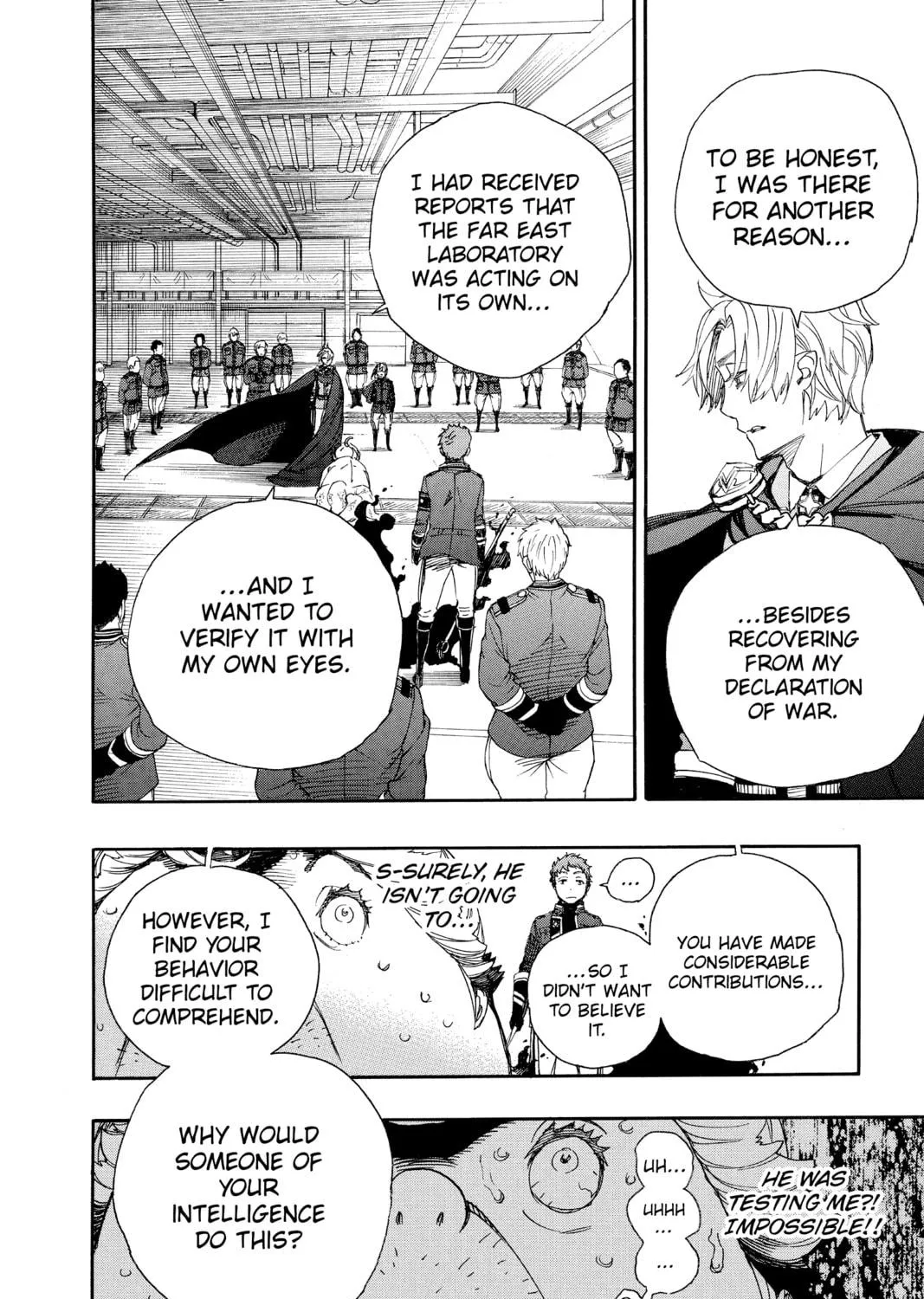Read Blue Exorcist chapter 64 image 28 on Lezhin