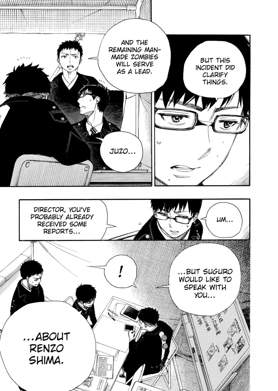 Read Blue Exorcist chapter 64 image 4 on Lezhin