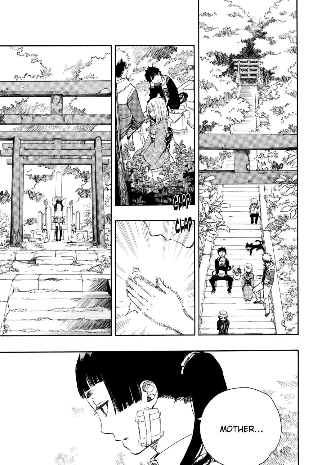 Read Blue Exorcist chapter 64 image 8 on Lezhin