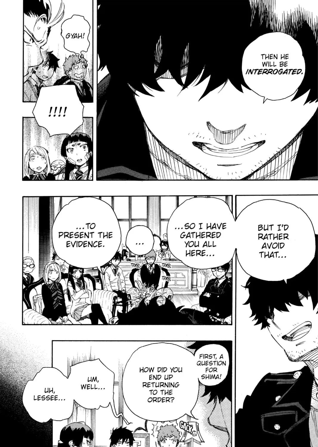 Read Blue Exorcist chapter 66 image 14 on Lezhin